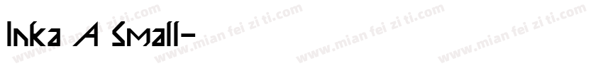 Inka A Small字体转换